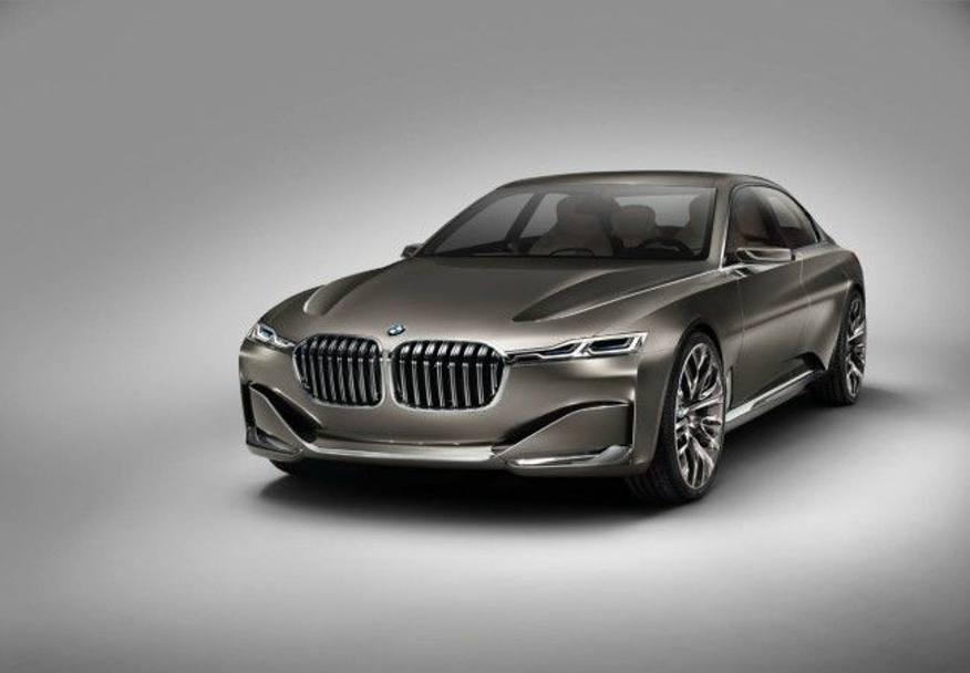 Alluminio e carbonio nello stile della concept BMW